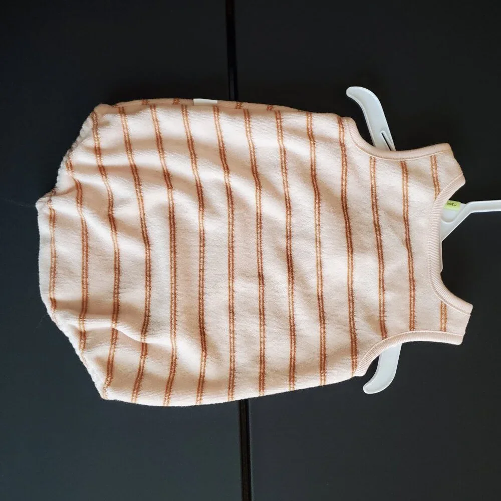 NEW Carter's Baby Summer Sleeveless One Piece Onesie‎ 3M months